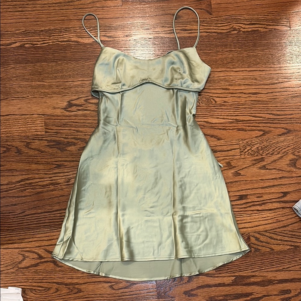 Princess Polly Satin Clemence Mini Dress